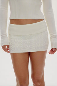 Frankies Bikinis - Briar Cable Knit Skort