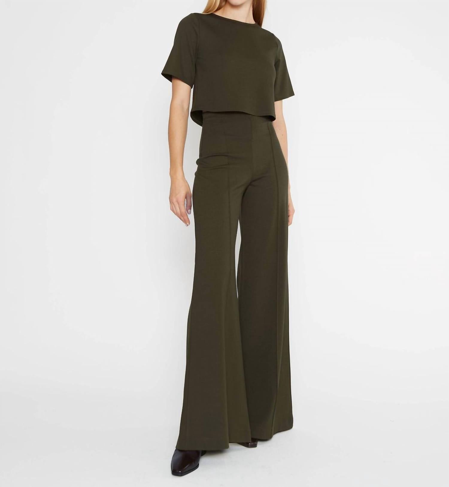 Ripley Rader - Ponte Knit Wide Leg Pant