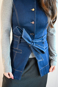 Greylin - Women's Acropolis Street Denim Vest