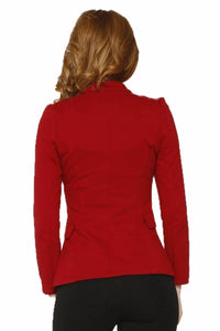 Hearts & Roses - Casual Zipper Jacket