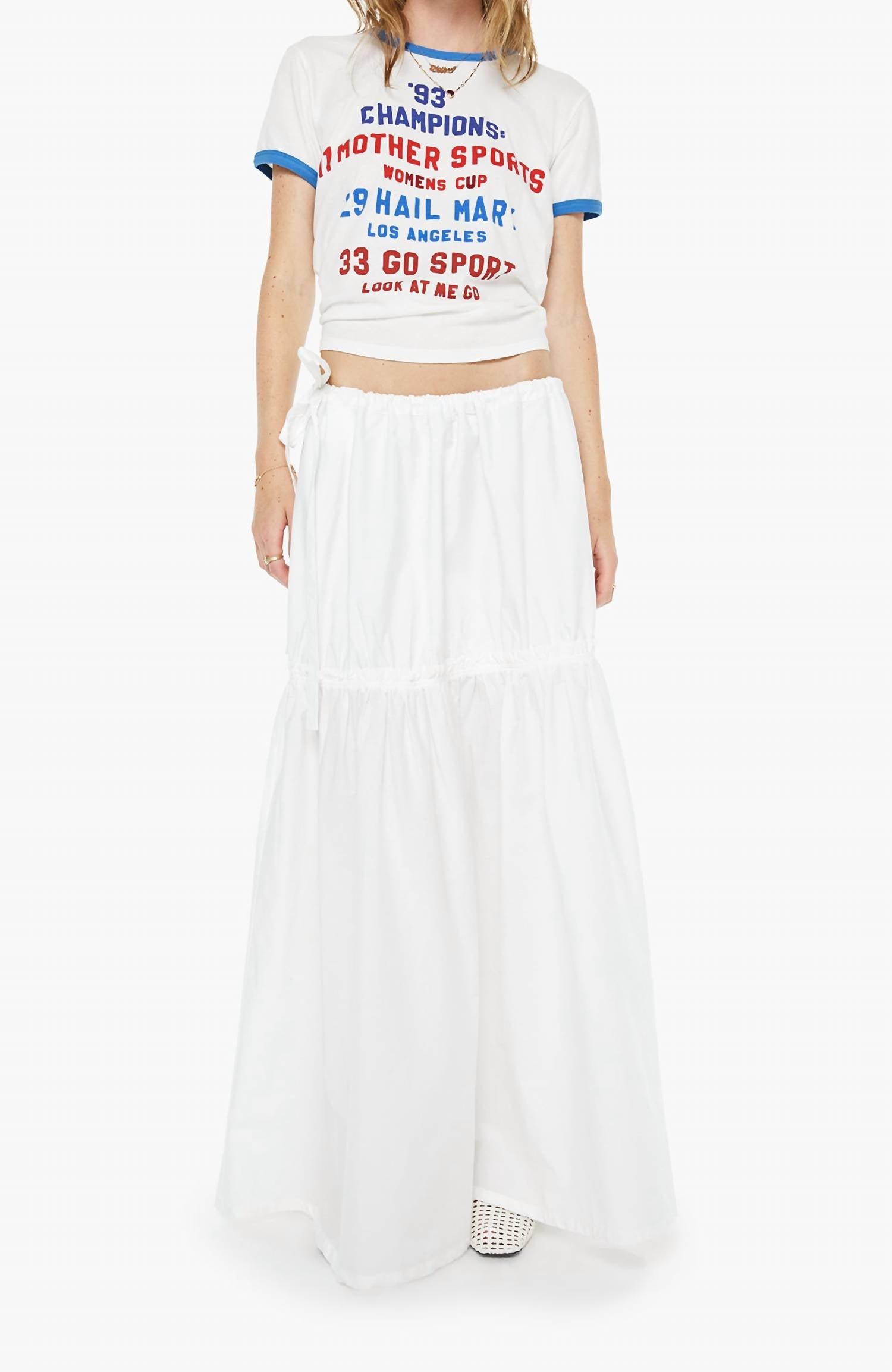 Mother - Women's Lil Goodie Goodie Ringer Tee