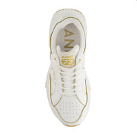 Andrea Women’s Fashion Platform Sneakers With Elevated Sole in white - women's sneaker - view 5