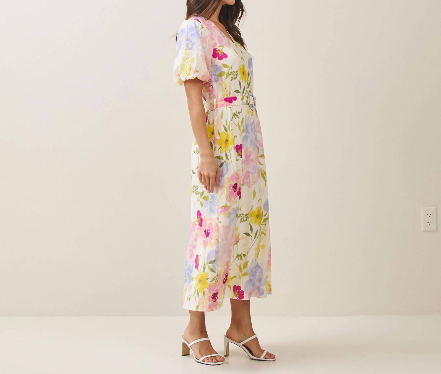 Able - Della Belted Maxi Dress