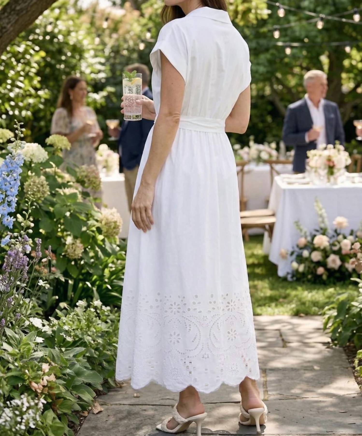 Brave + True - Versailles Embroidered Dress