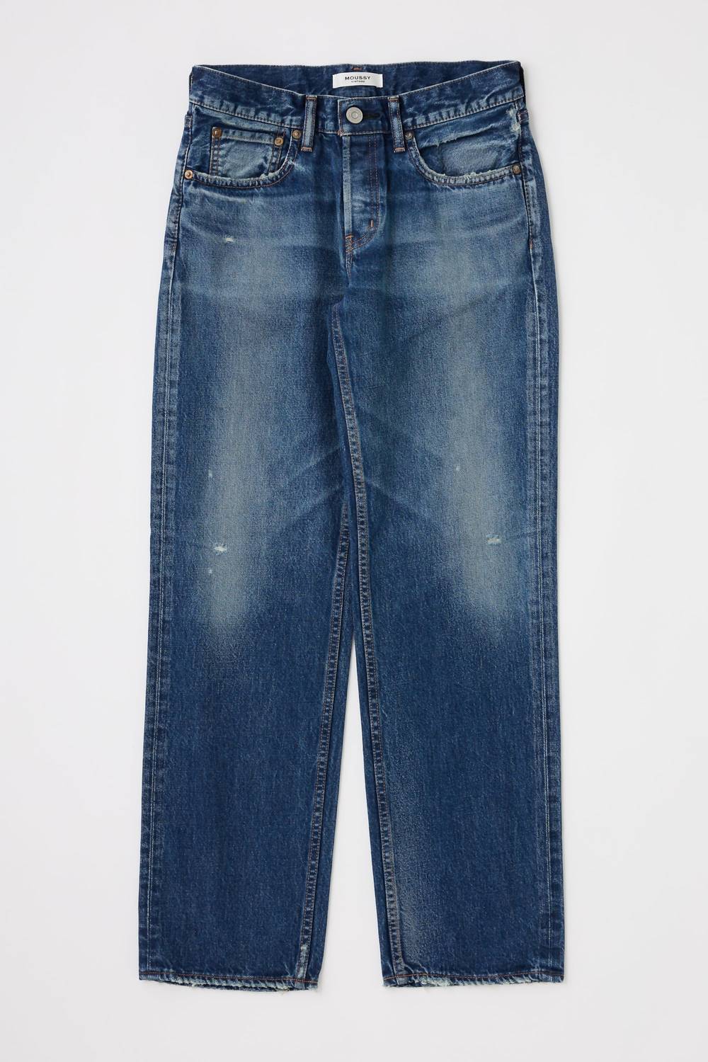 Moussy - Ridgefield Straight Low Rise Jeans