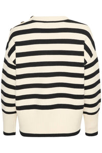 Kaffe - Marie Round Neck Casual Fit Pullover Sweater