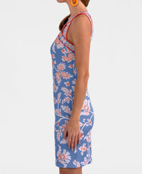 Gretchen Scott - Jersey Isosceles Floral Mini Dress