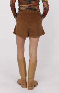 Sage The Label - So Fine Wash Corduroy Pleat Front Short