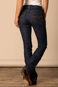 Kimes - Betty Slim Straight Leg Jeans