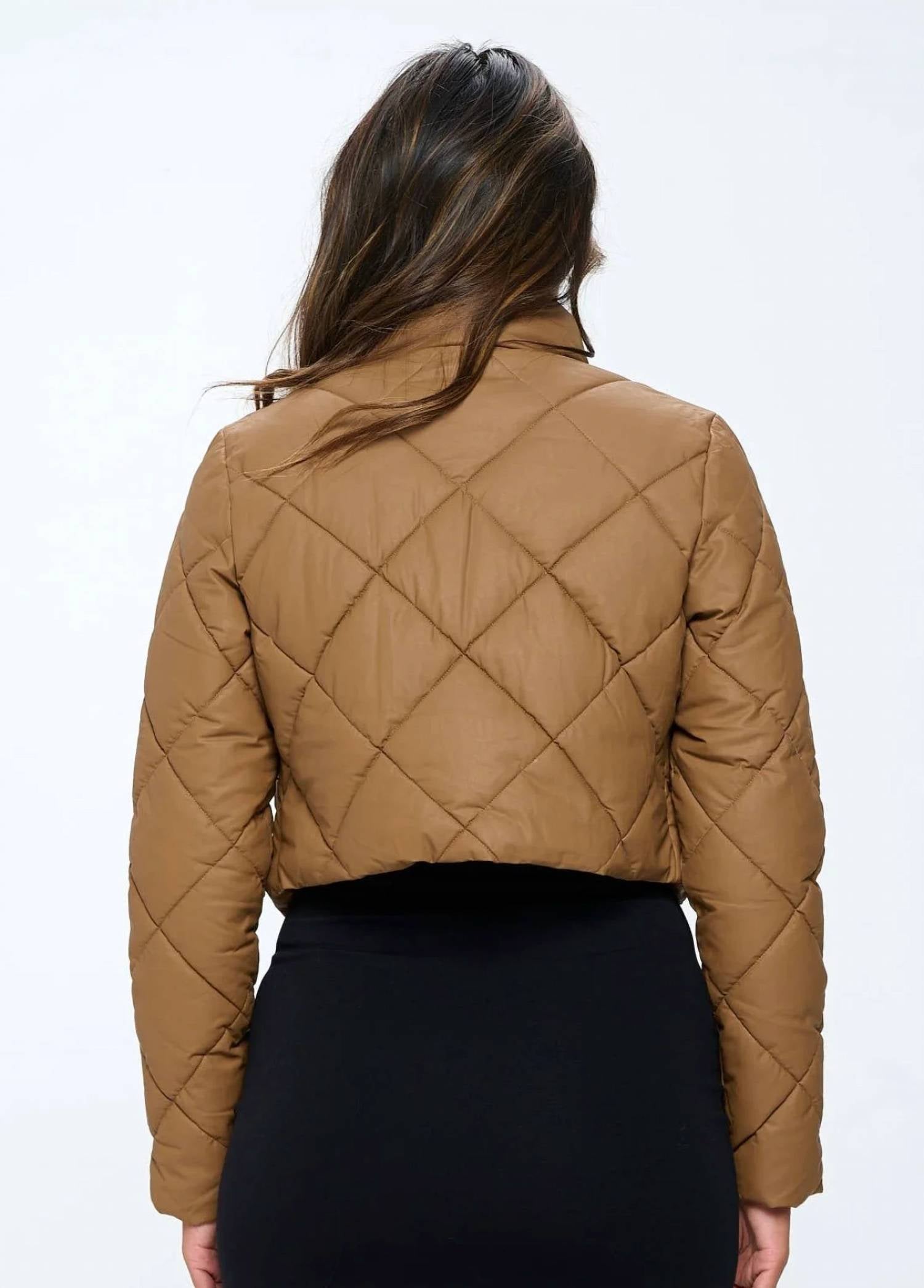 Coalition La - Cropped Puffer Jacket