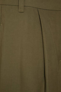 Vince - Women's Soft Linen Blend High Rise Pull-on Pants