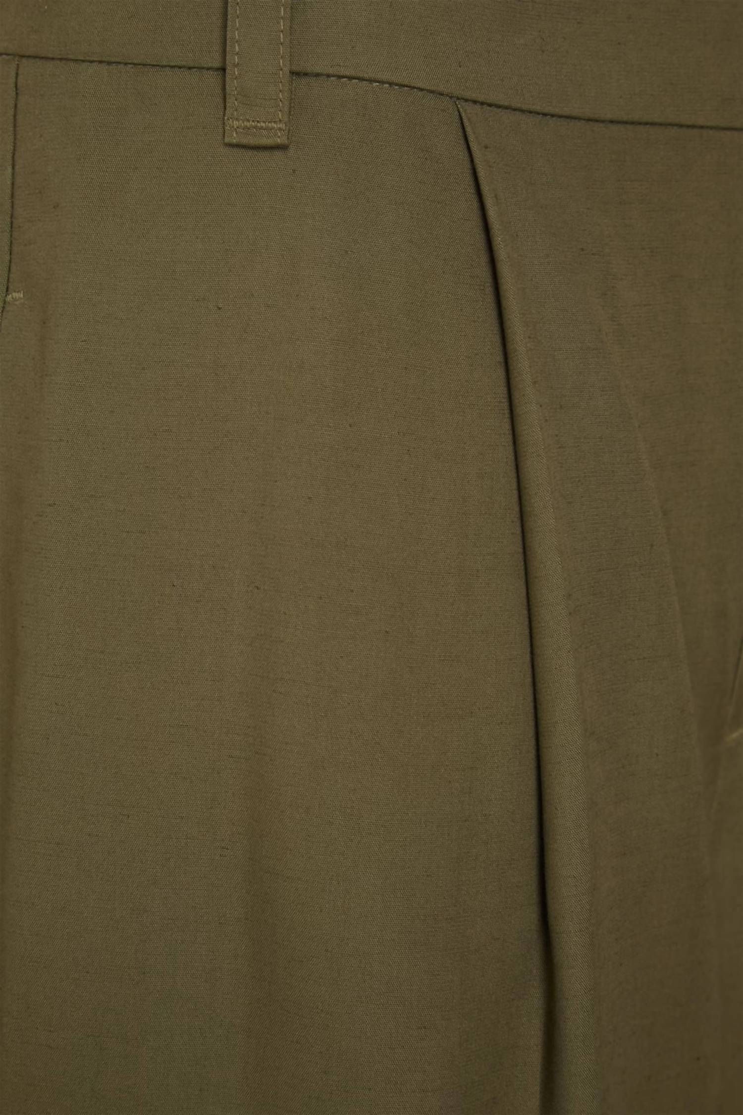 Vince - Women's Soft Linen Blend High Rise Pull-on Pants