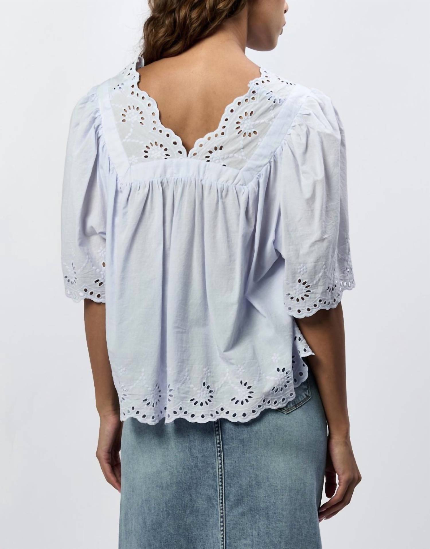 Dear John Denim - Lania Eyelet Blouse