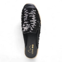 Love Rio - Women'sglitz Sequin Espadrille Mules