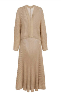 ALEXIS Heida Midi Dress in gold - women's dress - view 5