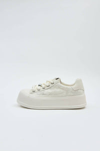 Lonza Women's Synda Low Top Sneakers in white - women's sneaker