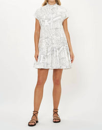 Oliphant - Cap Sleeve Mini Dress