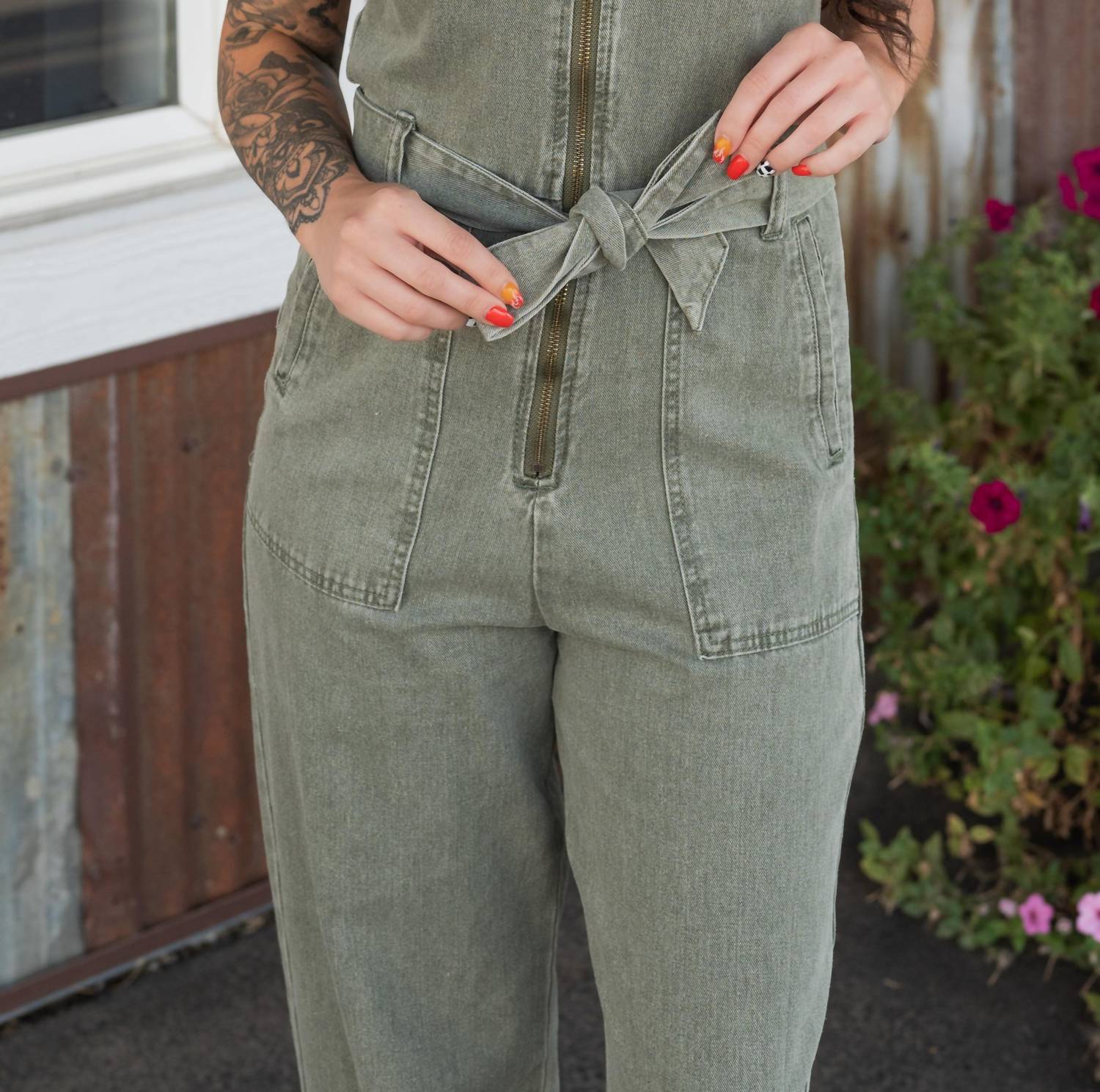 Hem & Thread - River Denim Jumpsuit