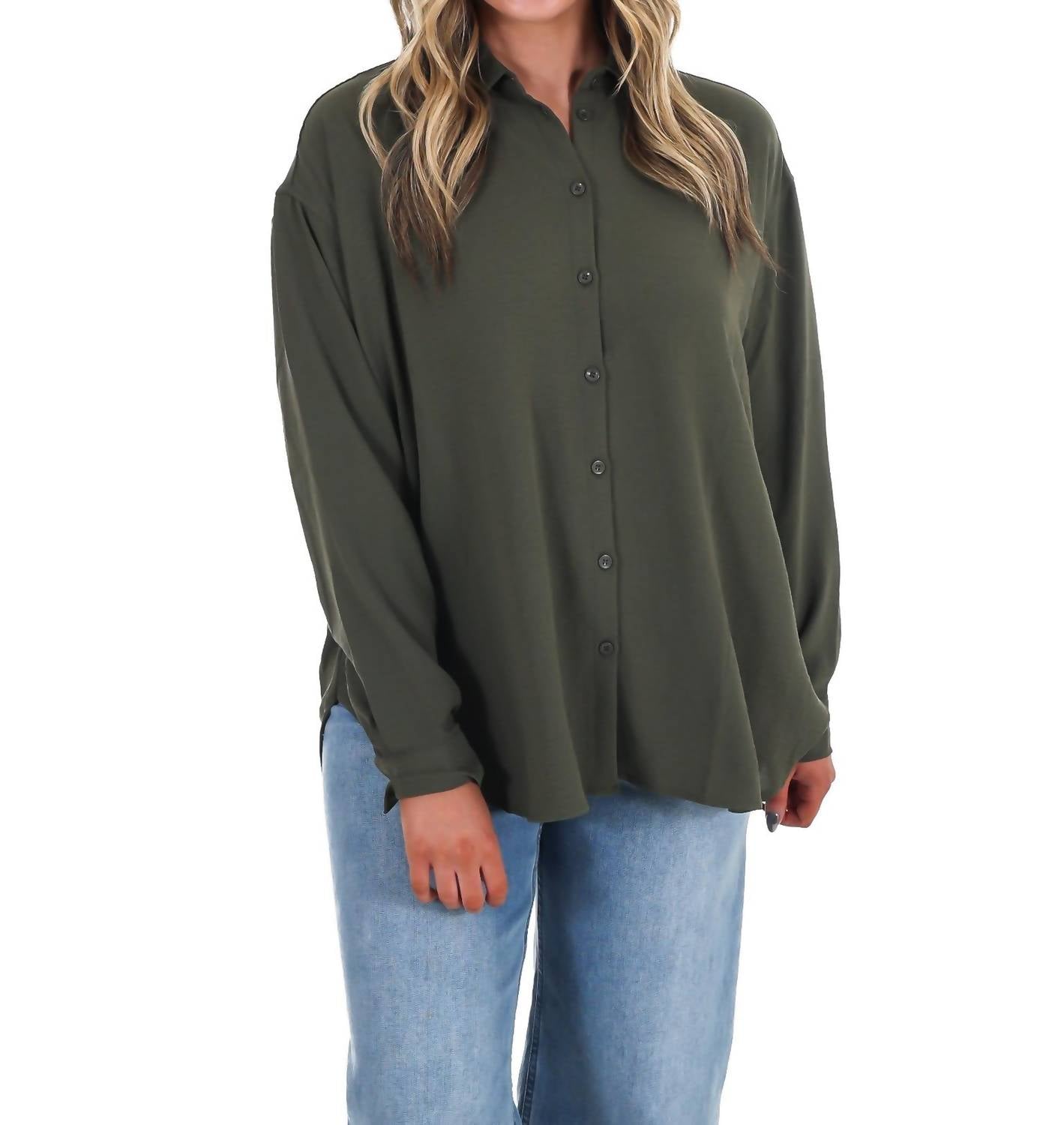 Mittoshop - Cloudlight Button Up Top