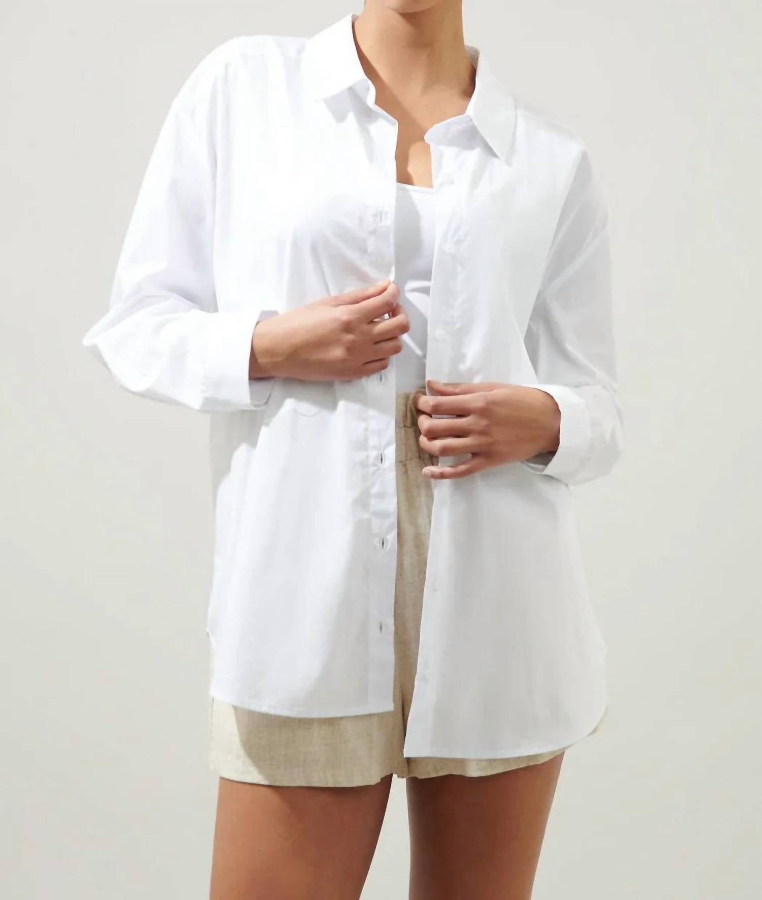 Sugarlips - Oversized Button Down Shirt