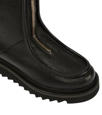 Salvatore Ferragamo - Women's Zip-up Leather Boots