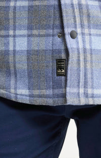 Jachs New York - Quilted Lined Lyocell Flannel Shirt Jacket