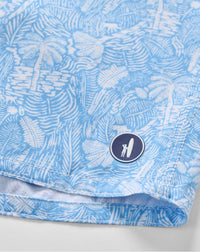 Johnnie-O - Men's Half Elastic Swim Trunks