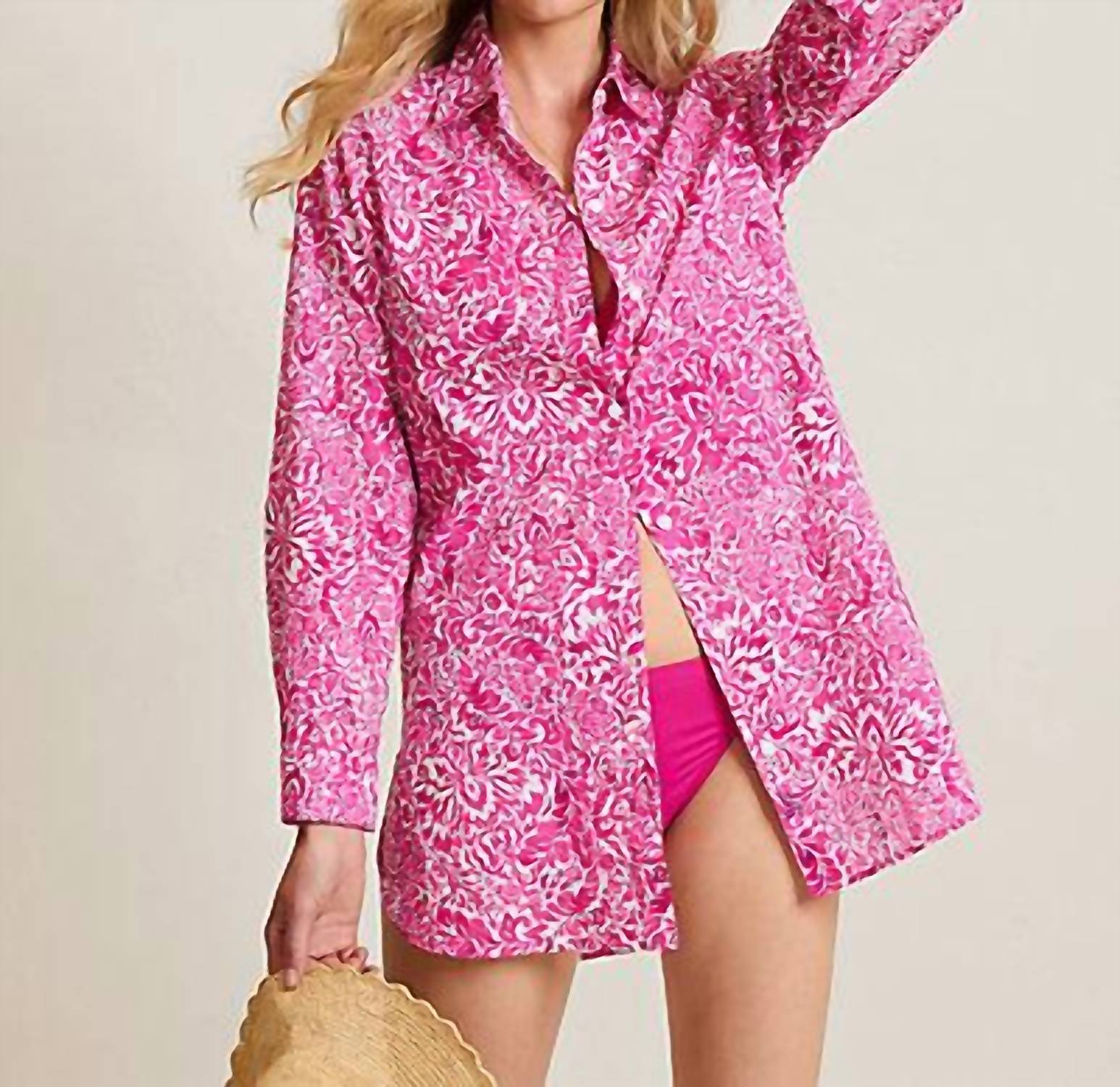 Tommy Bahama - Paisley Daze Boyfriend Beach Shirt