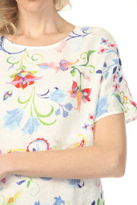 Charlie B - Floral Printed Dolman Sleeve Top