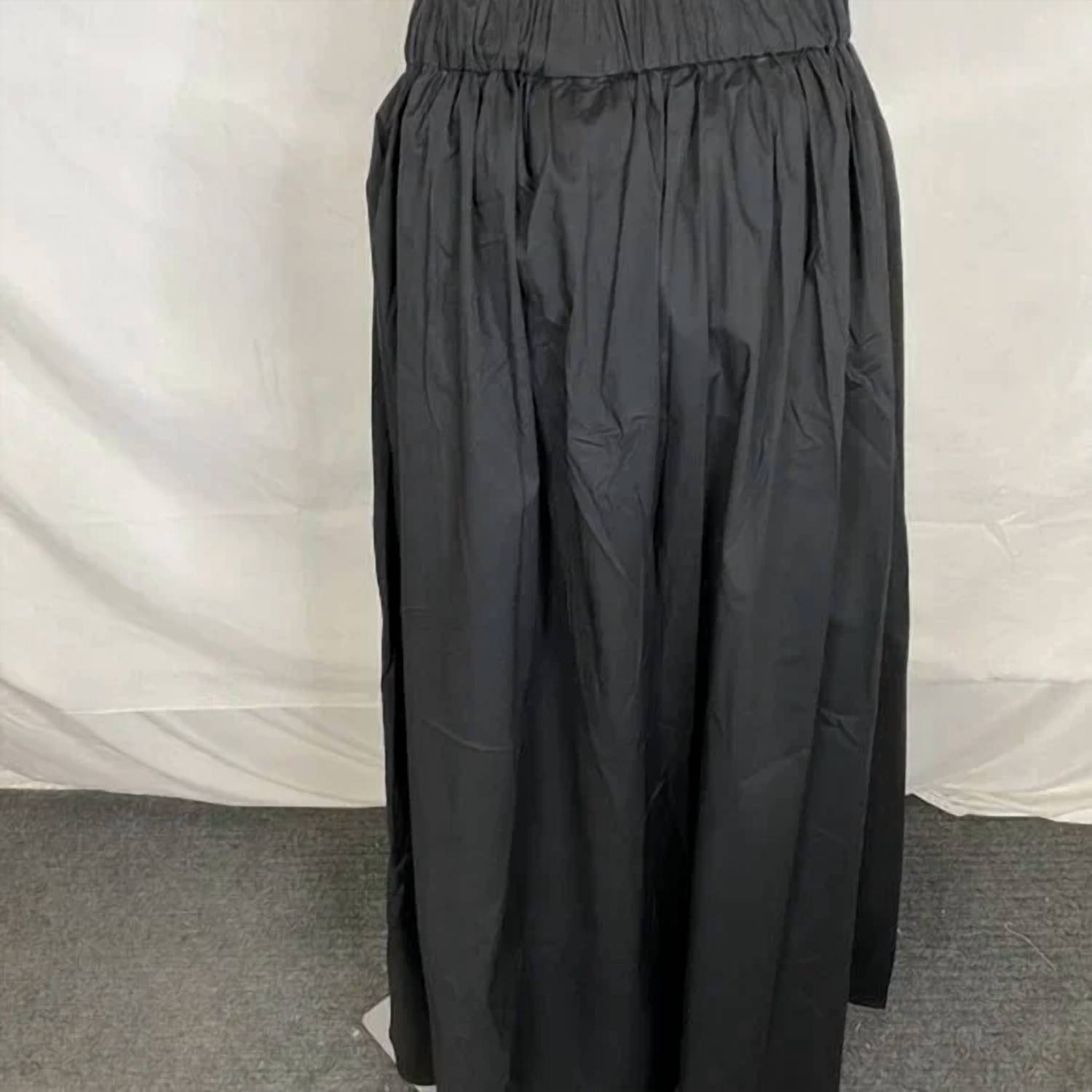ADRIANA DEGREAS Women's Midi Skirt in black - women's skirt - alternate view