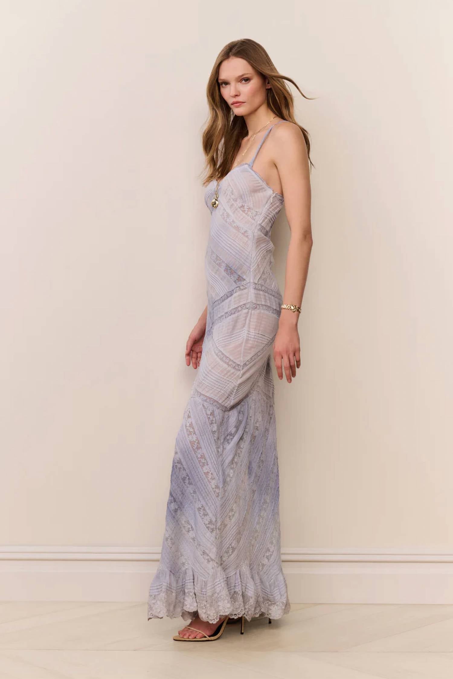 Loveshackfancy - Eirene Hand-dyed Cotton Maxi Dress