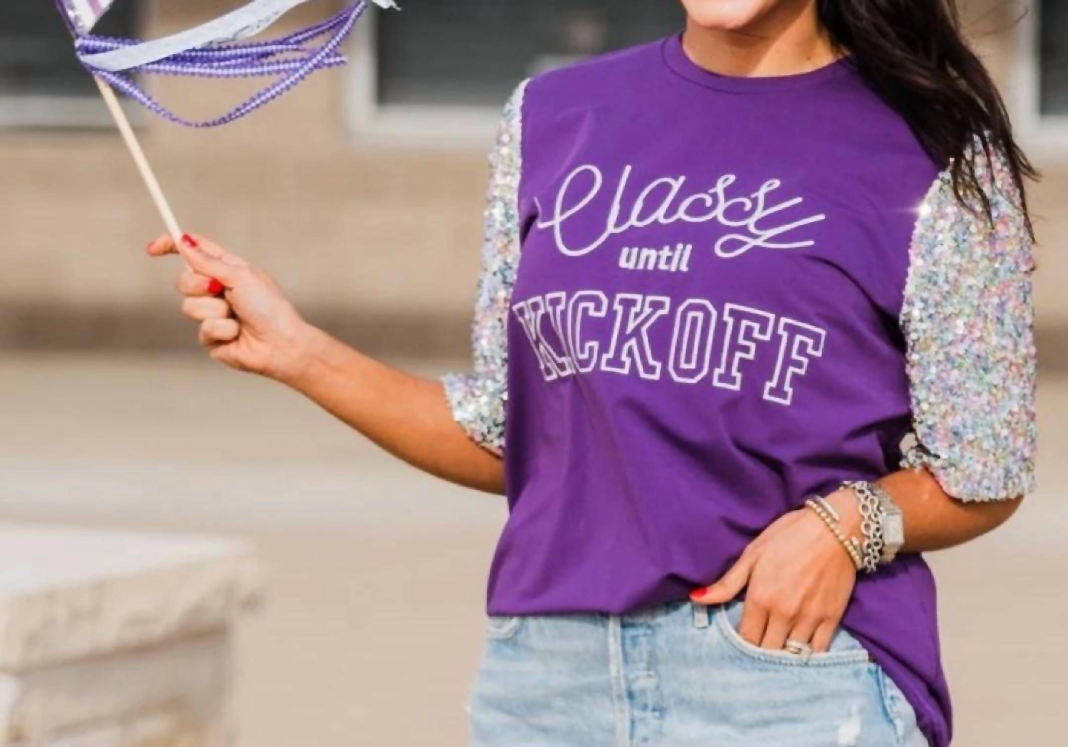 Layerz Clothing - Classy Until Kick Off Top