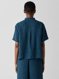 Eileen Fisher - Harbr Mandarin Collar Shirt