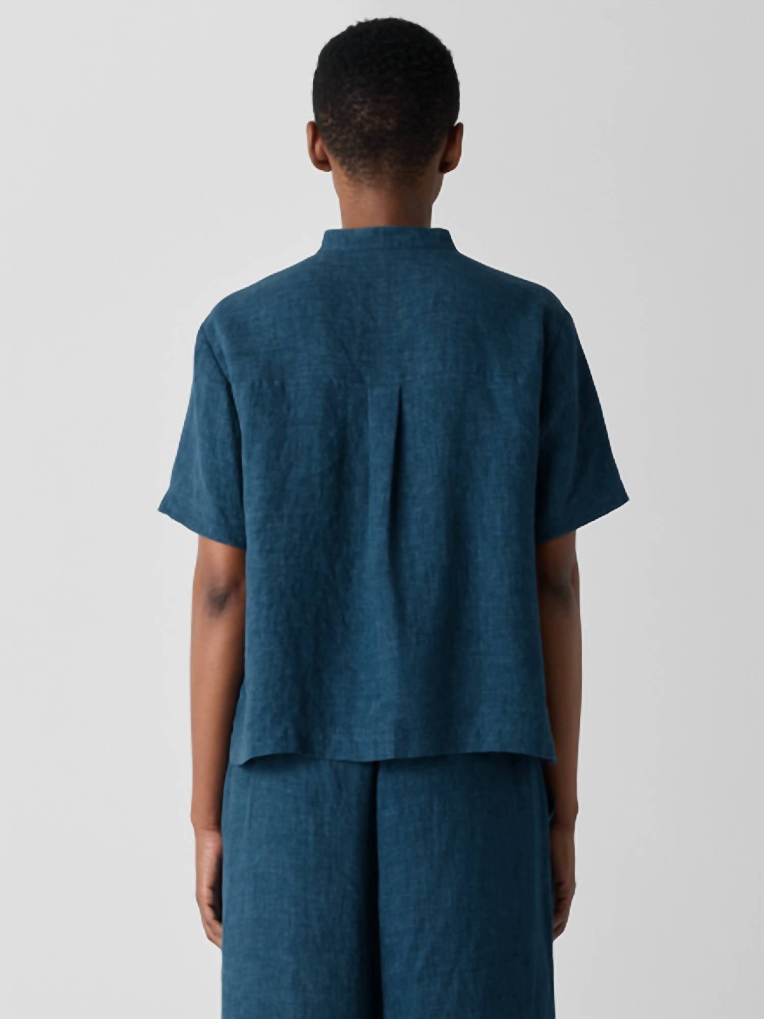 Eileen Fisher - Harbr Mandarin Collar Shirt