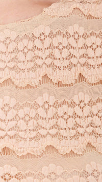 Free People - Angelina Lace Tee