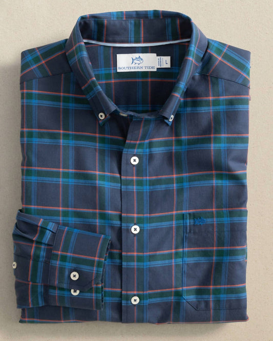 Southern Tide - Men's Longsleeve Jekyll Plaid Sportshirt