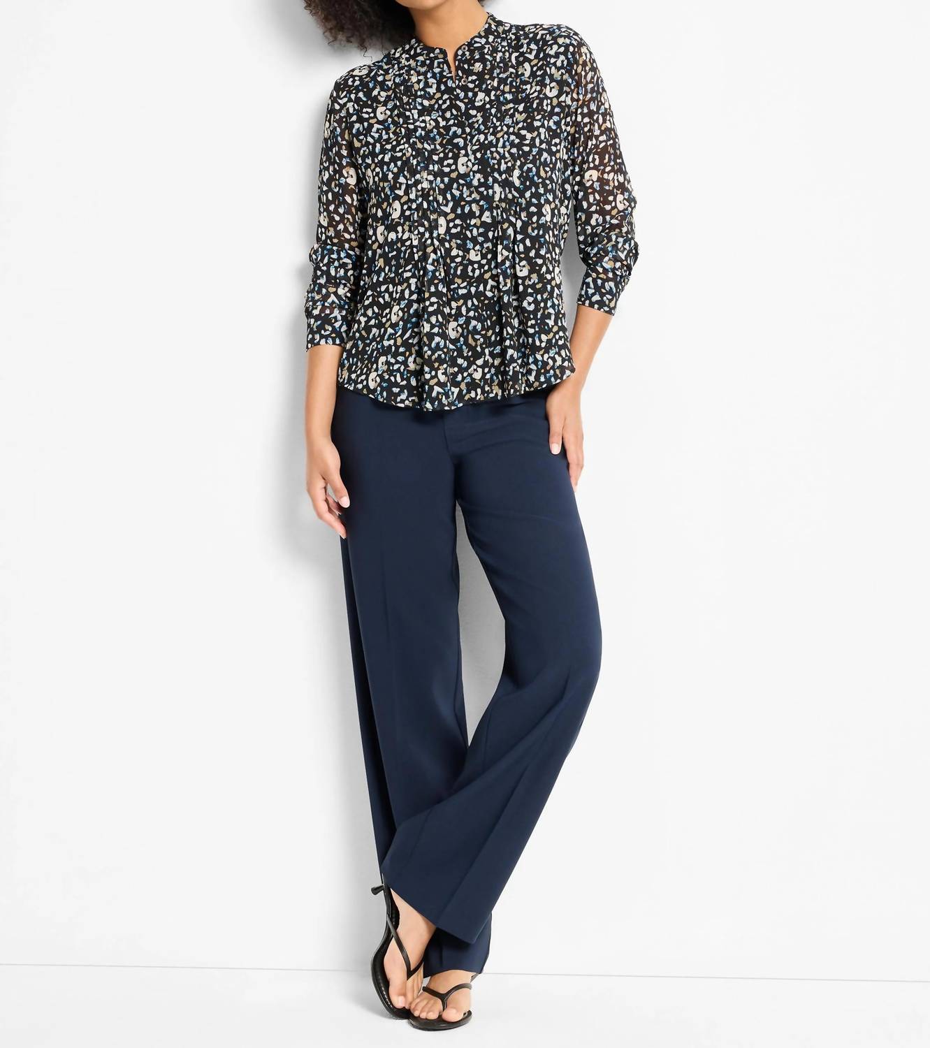 Nic + Zoe - Femme Cheetah Tucked Top