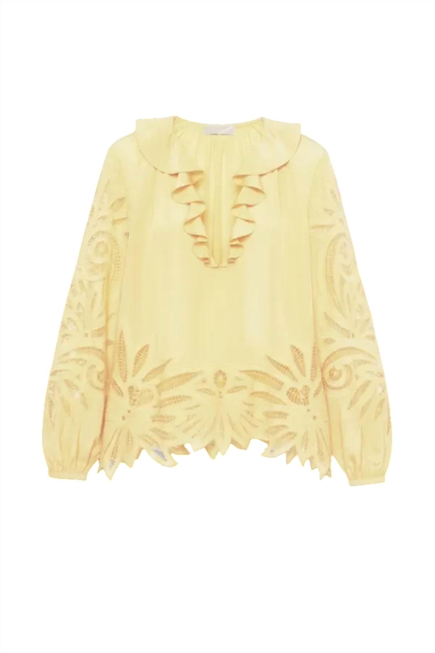 Ulla Johnson - Adonis Applique Blouse