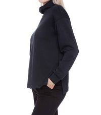 Iltm - Relaxed Fit Long Sleeves Turtleneck Top