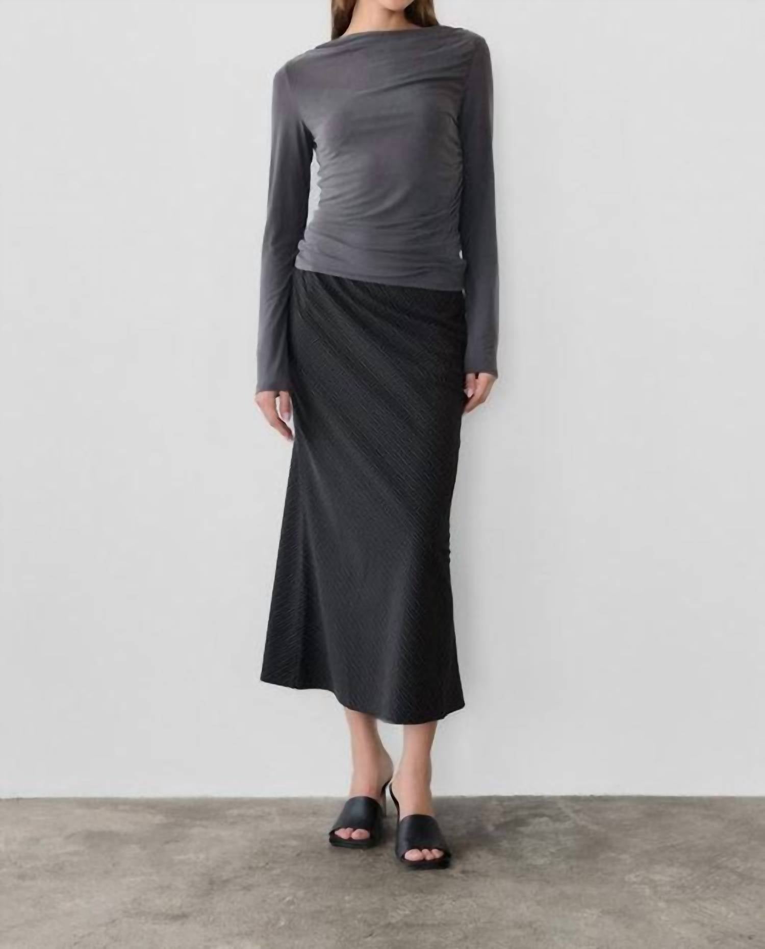 All : Row - Ginny A-line Bias Skirt