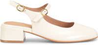 Sofft Women's Leyla Almond Mary Jane Shoe in ivory patent - women's heels - alternate view