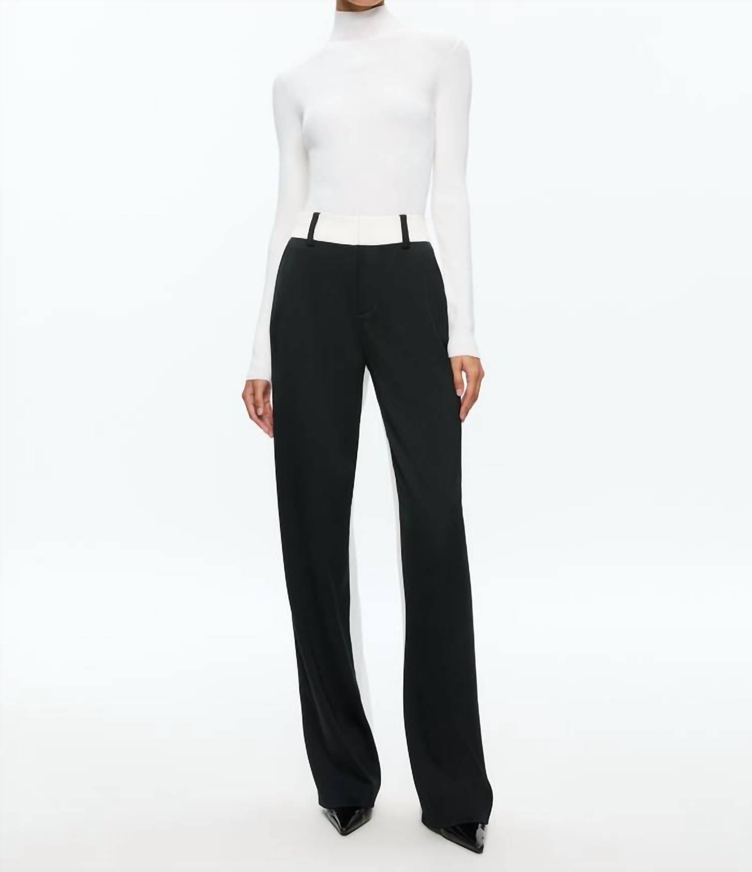 Alice + Olivia - Alexander Color Block Trouser