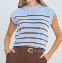 She + Sky - Joanna Stripe Sweater