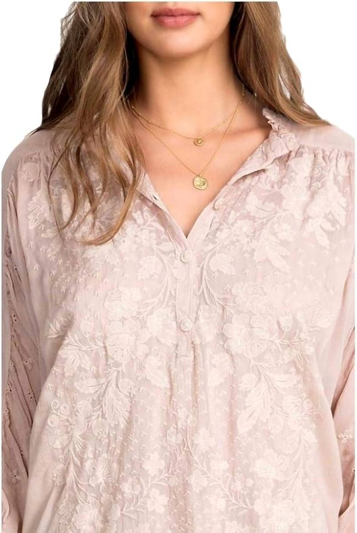 Johnny Was - Carine Embroidered Blouse