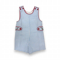 Percy & Tyne - Baby Boy's Tab Shep Shortall Romper