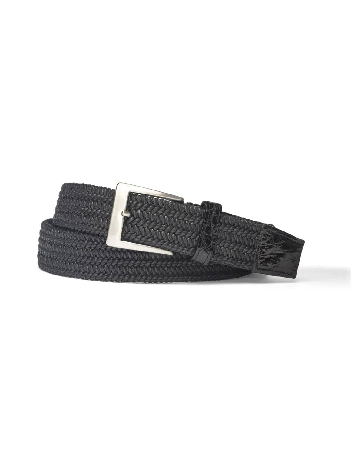 W. Kleinberg - Men's Solid Stretch Belt