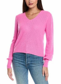 &Isla Dion Vee Sweater in candy - women's sweater