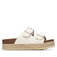 Xti Women's Refresh Textile Sandals in beige - women's sandal - alternate view