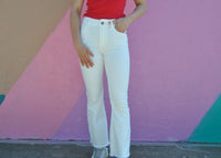 Judy Blue - Raw Hem Straight Leg Jeans