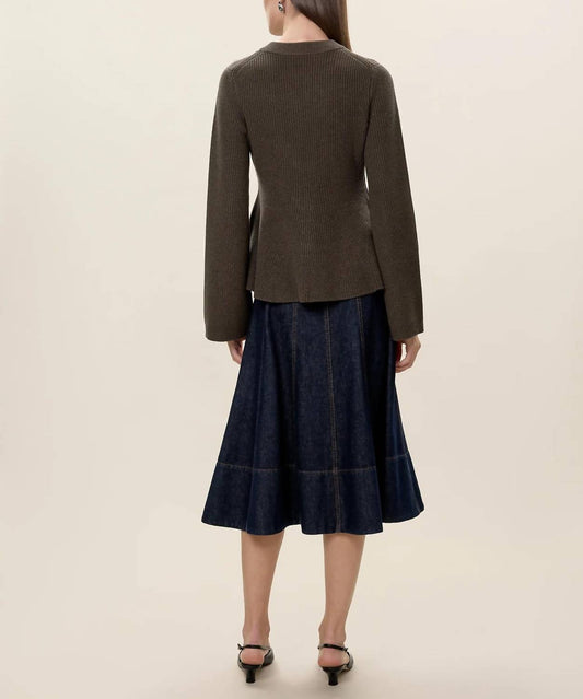 Rebecca Taylor - Rhea Knit Peplum Cardigan